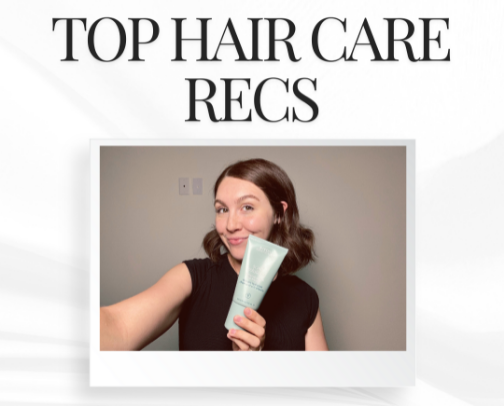 My Top Hair Care Recs cover photo collage