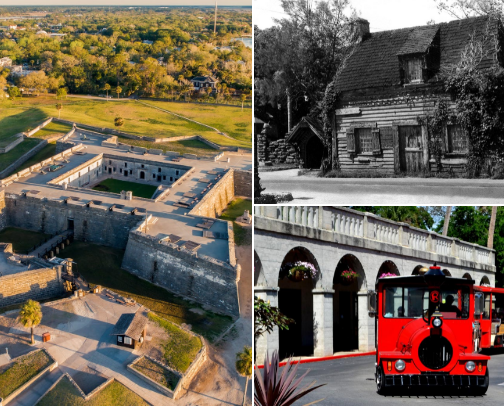 St. Augustine, FL Uncovered: Where to Stay, Eat & Explore cover photo collage