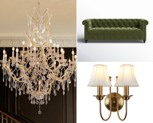 French Elegance Inspired Aesthetic cover photo collage