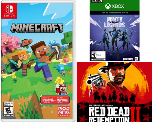 Gamer/tech son Birthday list! cover photo collage