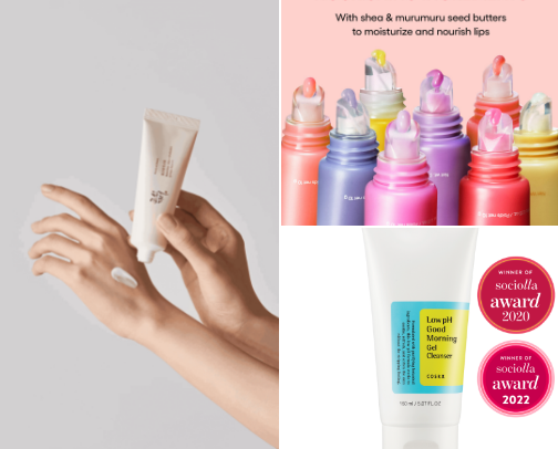 Daily Glow Routine cover photo collage