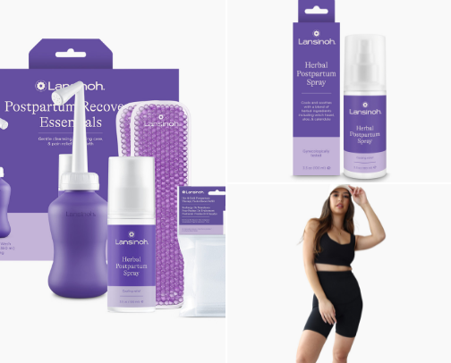 Our journey to Pospartum must have List!! 💯✨ cover photo collage