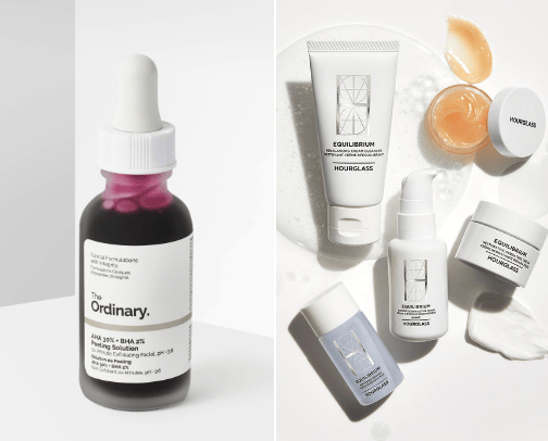 Skincare cover photo collage