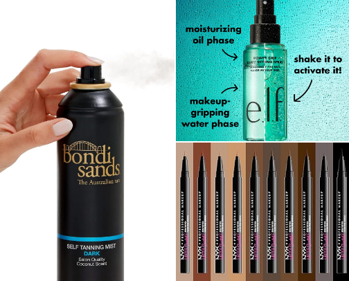 beauty and skincare! cover photo collage
