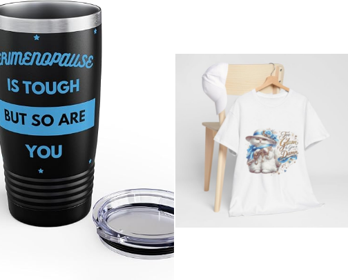 Menopause: Welcome to the Hot Flashes & Hairballs Collection! 🔥😺 cover photo collage