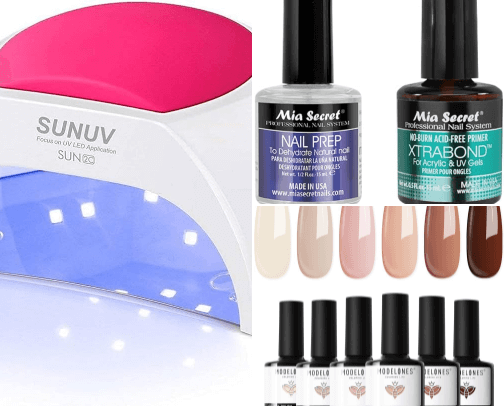 Gel Nails at Home cover photo collage