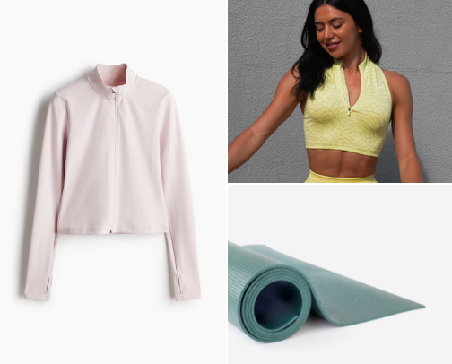 Workout essentials cover photo collage