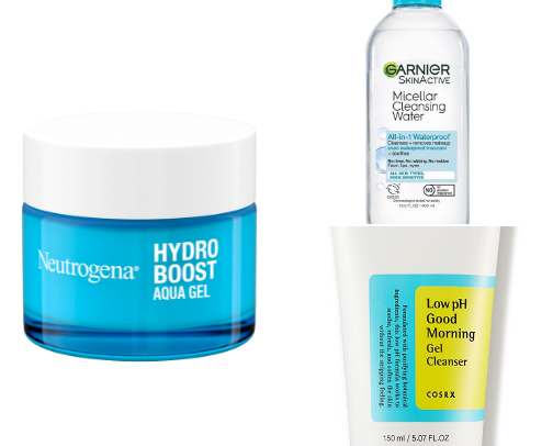 💦 Oily & Acne-Prone Skin Routine cover photo collage