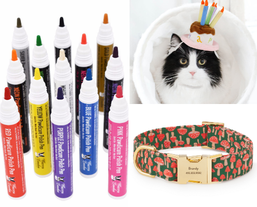 Accessories for your pets cover photo collage