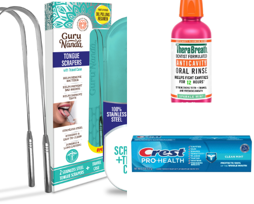 Healthy smile must haves 🪥✨ cover photo collage
