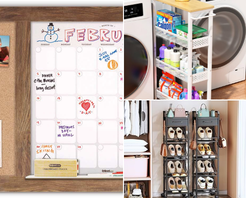 MUST HAVE ITEMS TO ORGANIZE YOUR LIFE cover photo collage