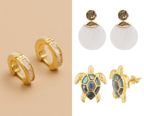 Earrings ✨️ cover photo collage