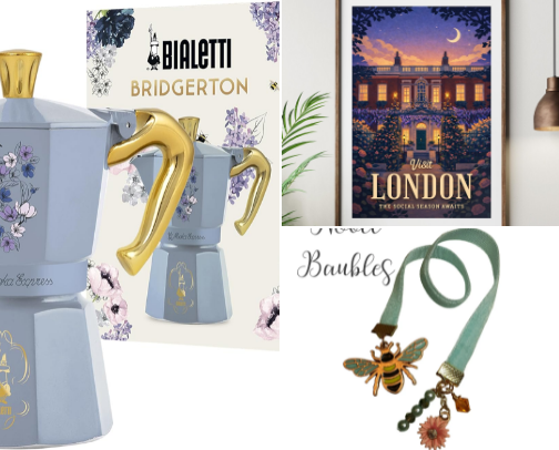 25 Bridgerton Inspired Gifts I Recommend cover photo collage