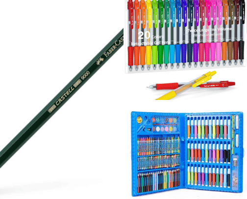 stationery recommendations for students cover photo collage