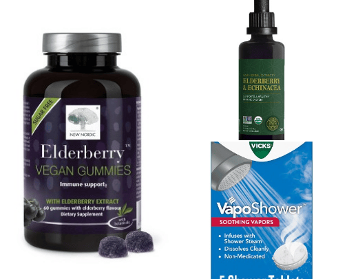 Cold and Flu Season Essentials cover photo collage