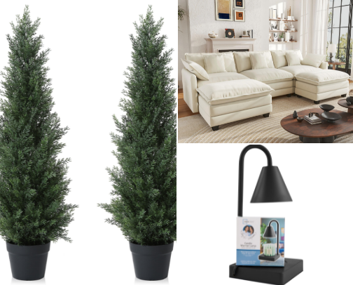 Cozy Christmas Decor cover photo collage