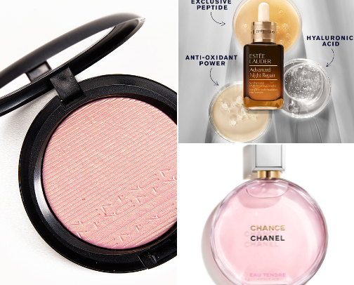 My beauty favourites cover photo collage