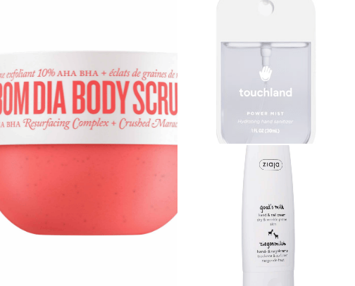 Body care cover photo collage