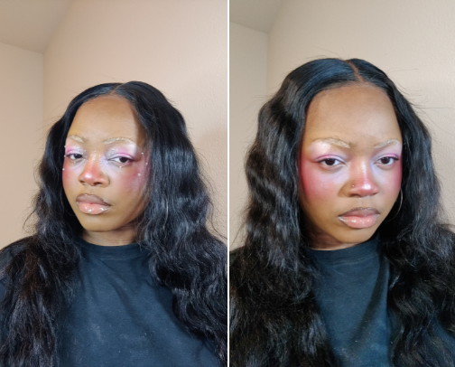 What I Used: Zara Larsson makeup 🐬✨🌈 cover photo collage