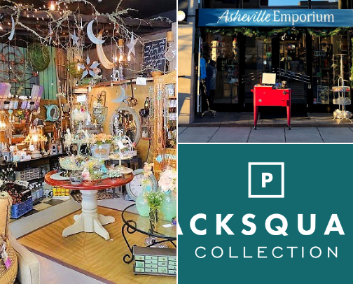 Shopping in Asheville cover photo collage