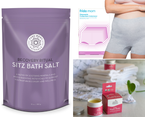 Postpartum Essentials cover photo collage
