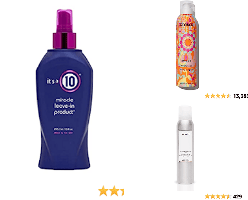 best amazon hair care products!!! cover photo collage