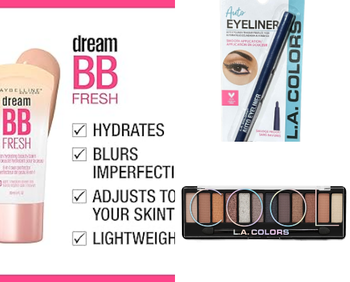 Everything Makeup Bag cover photo collage