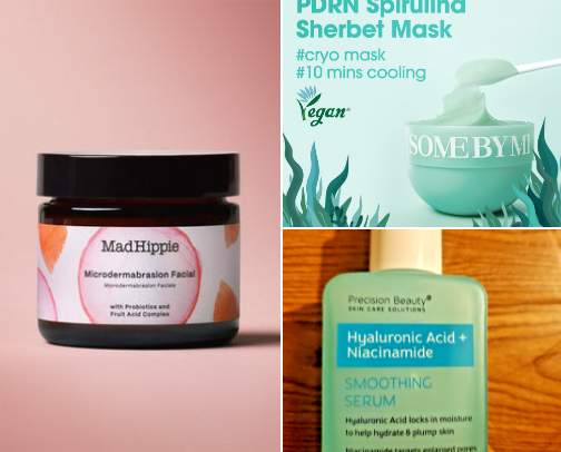Skincare favs cover photo collage