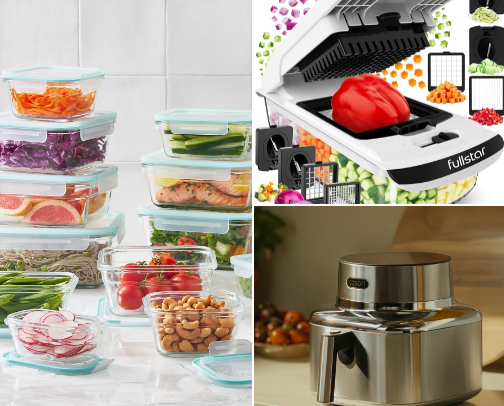 Kitchen Essentials for Effortless Daily Meal Prep cover photo collage