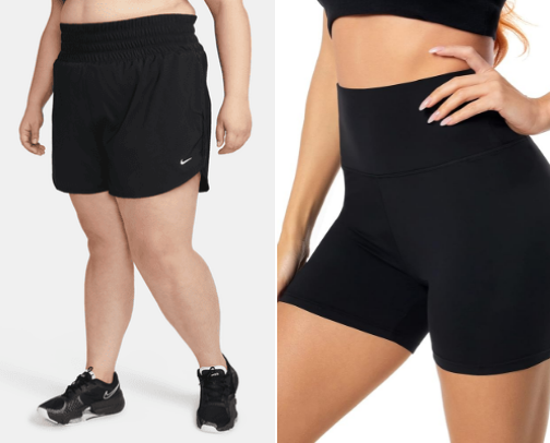 My favorite athletic shorts cover photo collage