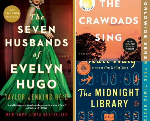 Fictional Book Reads cover photo collage