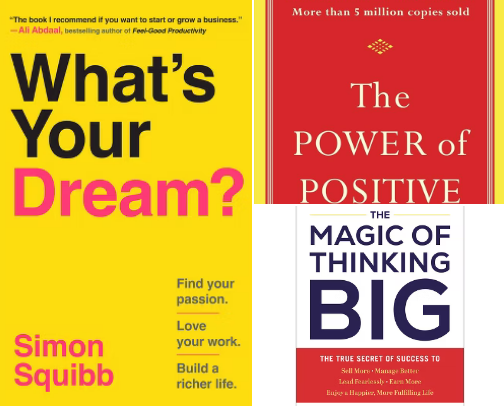 Inspirational Books cover photo collage