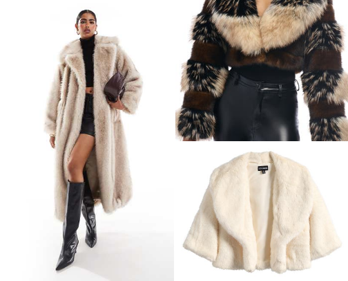 Fur coats that will let you live in glamour✨️ cover photo collage