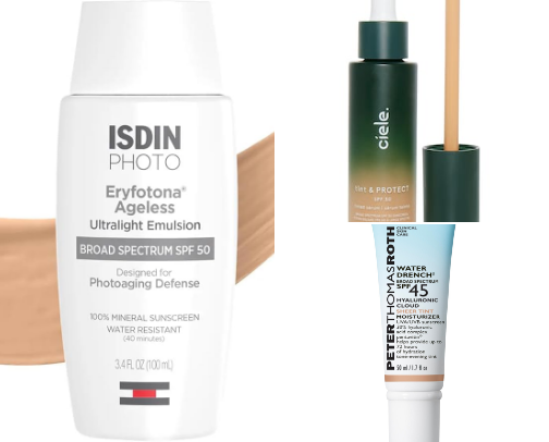 Tinted Sunscreens for people in their 30’s cover photo collage