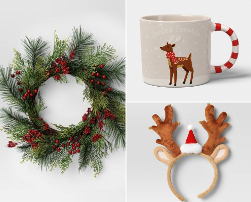 target christmas things you'll need to get in the right mood🎄🦌  🌟 cover photo collage