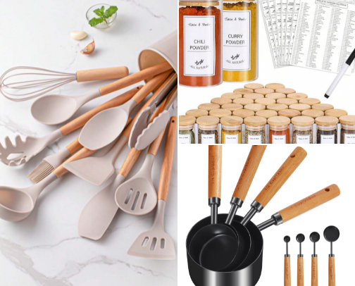 Kitchen tools and accessories 👌🏼 cover photo collage