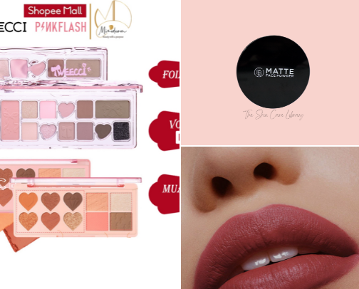 Affordable make up for beginners♥️ cover photo collage