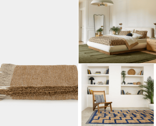 Throws and Rugs cover photo collage