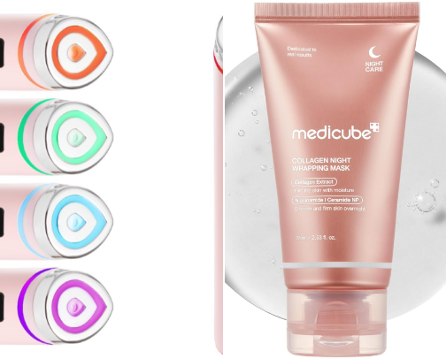 Skincare cover photo collage