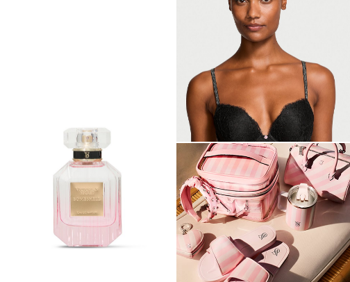 Victoria's Secret brand,fashion, perfume to better buy this products perfect for women's things like we use everyday 🥰. cover photo collage