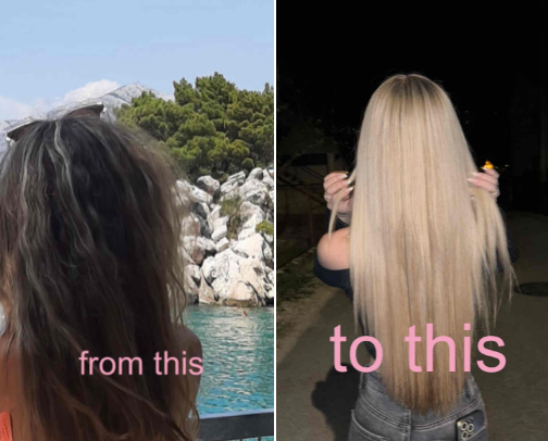 products that transformed my hair cover photo collage