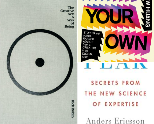 Books to Overcome Creative Block! cover photo collage