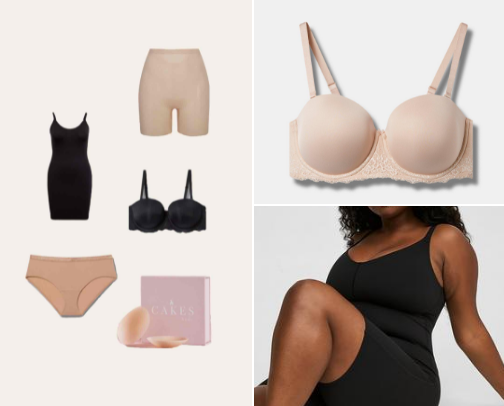 Wardrobe Foundations: Bras, Shapewear & Everyday Essentials for Every Body cover photo collage