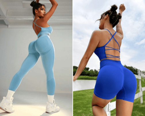 women sports sets SHEIN🍑 cover photo collage