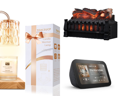 Cozy vibes cover photo collage