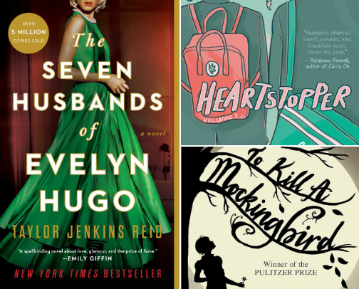 My favorite book recs cover photo collage