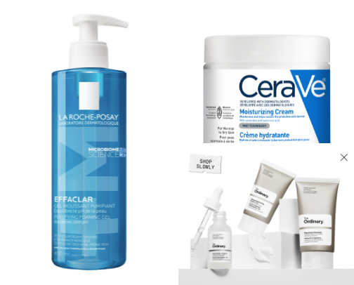 Skin Care Needs cover photo collage