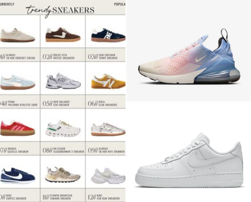 Nike shoes cover photo collage