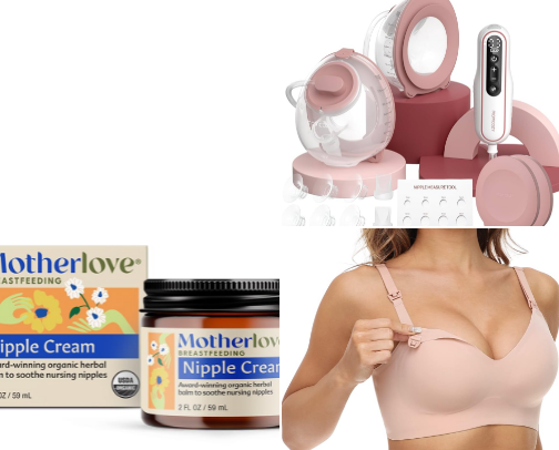 Ready to make breastfeeding a breeze? Discover the must-have products every nursing mom needs! cover photo collage