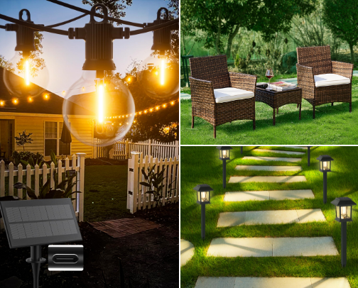 Outdoor Living cover photo collage